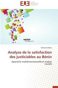 Analyse de la satisfaction des justiciables au bénin