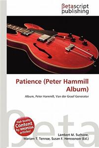 Patience (Peter Hammill Album)