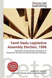 Tamil Nadu Legislative Assembly Election, 1996