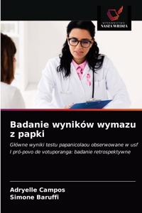 Badanie wyników wymazu z papki