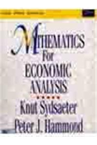 Mathematics For Economic Analysis