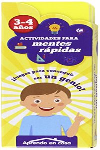 APRENDO EN CASA MENTES RAPIDAS: APRENDO EN CASA ACTIVIDADES PARA MENTES RAPIDAS 3-4 (Spanish Edition)