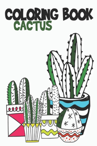 Cactus Coloring Book