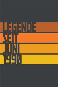 Legende seit Juni 1990