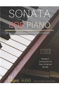 Sonata For Piano / 24 Pages + AUDIO