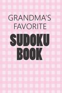 Grandma's Favorite Sudoku Book