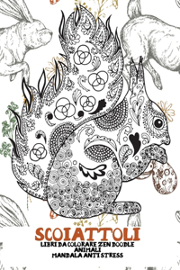 Libri da colorare Zen Doodle - Mandala Anti stress - Animali - Scoiattoli