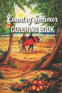 Country Summer Coloring Book