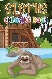 Sloths Coloring Book