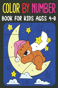 Color By Number book For Kids Ages 4-8