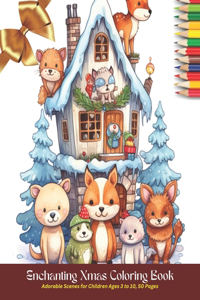 Enchanting Xmas Coloring Book