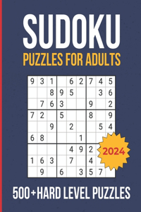Sudoku Puzzles for Adults - Hard Level