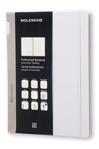 Moleskine Extra Large Aster Grey Professional Hard Notebook