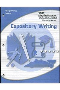 High-Performance Writing Beginning Level, Expository Writing