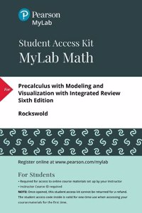 Mylab Math with Pearson Etext -- 24-Month Standalone Access Card -- For Precalculus with Integrated Review