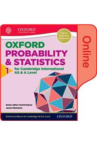 Mathematics for Cambridge International as and a Level Statistics 1 Online Student Book