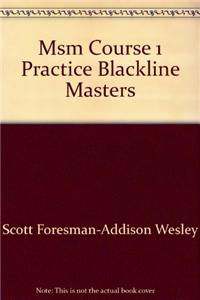 Msm Course 1 Practice Blackline Masters