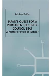 Japan's Quest for a Permanent Security-Council Seat