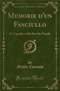 Memorie d'Un Fanciullo