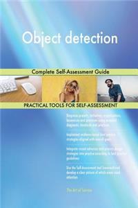 Object detection Complete Self-Assessment Guide