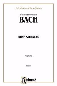 WF BACH NINE SONATAS PIANO