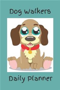Dog Walkers Daily Planner