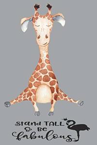 Stand Tall and Be Fabulous