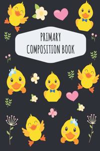 Duck Primary Composition Book
