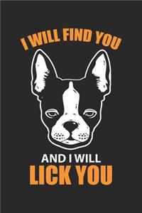 I Will Find You And Lick you
