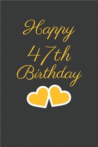 Happy 47th Birthday
