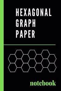 Hexagonal Graph Paper Notebook