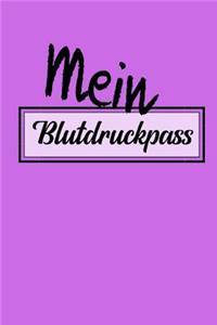 Mein Blutdruckpass