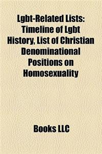 Lgbt-Related Lists
