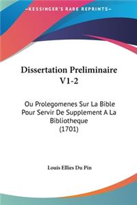 Dissertation Preliminaire V1-2
