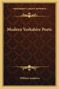 Modern Yorkshire Poets