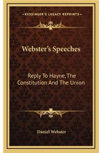 Webster's Speeches