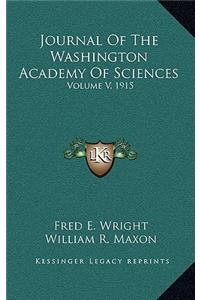 Journal of the Washington Academy of Sciences