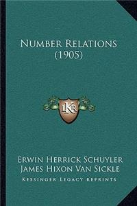 Number Relations (1905)