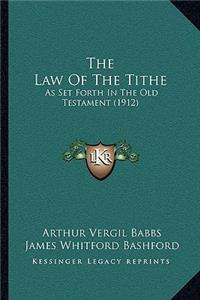 Law Of The Tithe