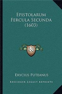 Epistolarum Fercula Secunda (1603)