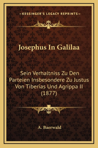 Josephus In Galilaa