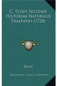 C. Plinii Secundi Historiae Naturalis Praefatio (1728)