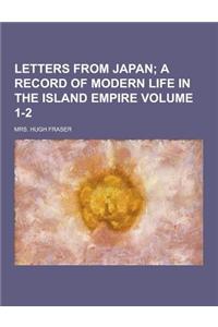 Letters from Japan Volume 1-2