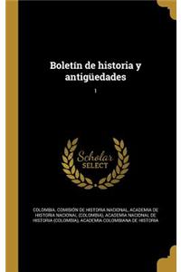 Boletín de historia y antigüedades; 1