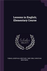 Lessons in English; Elementary Course