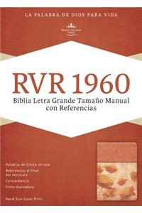 Biblia Letra Grande Tamano Manual Con Referencias-Rvr 1960