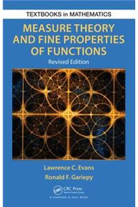 Measure Theory and Fine Properties of Functions, Revised Edition