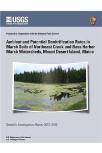 Ambient and Potential Denitrification Rates in Marsh Soils of Northeast Creek and Bass Harbor Marsh Watersheds, Mount Desert Island, Maine