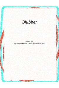 Blubber Novel Unit