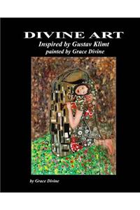 DIVINE ART Inspired by Gustav Klimt painted by Grace Divine